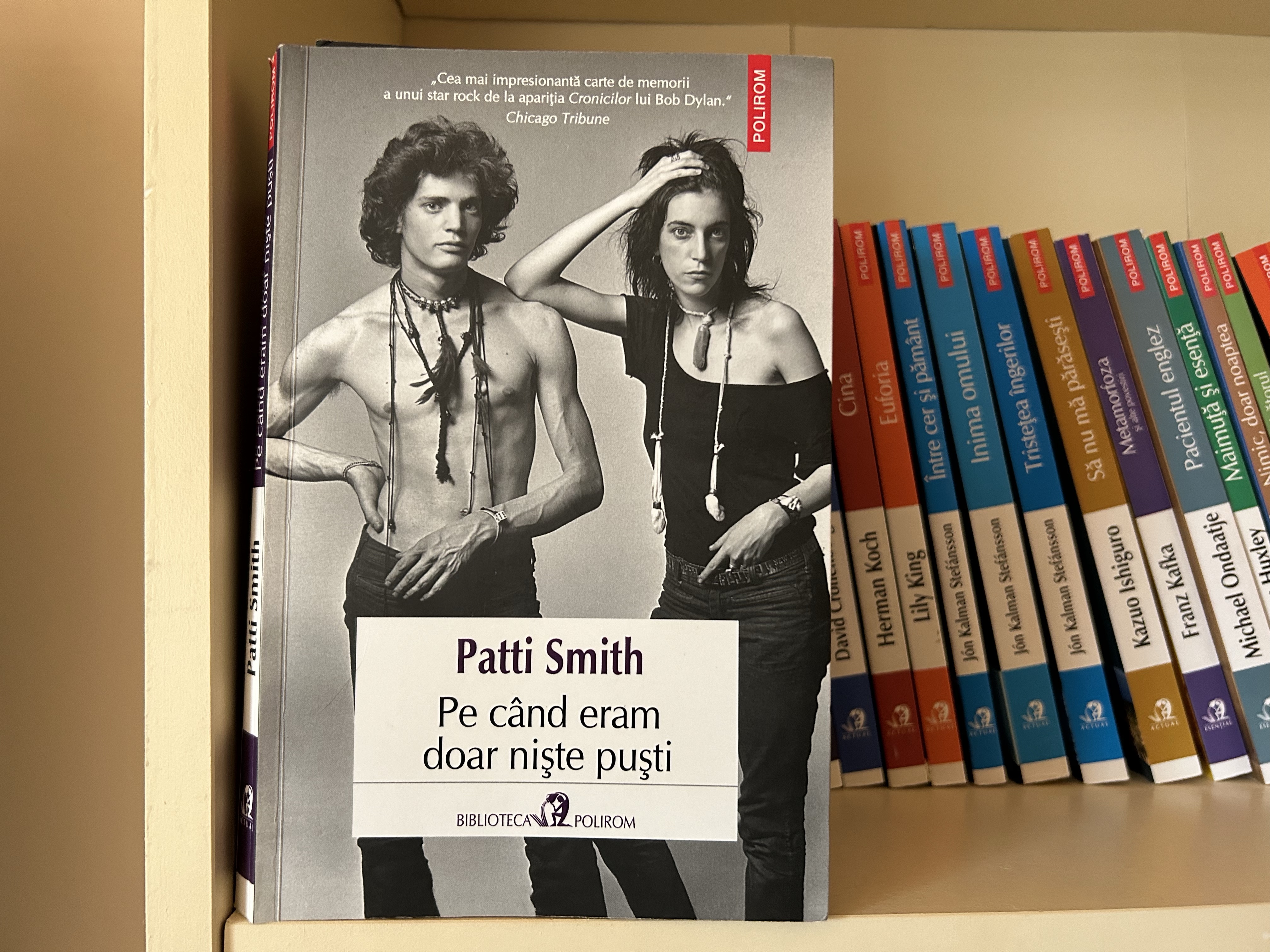 pe când eram doar niște puști patti smith